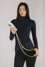 Load image into Gallery viewer, Woven Link Crossbody Phone Strap: White
