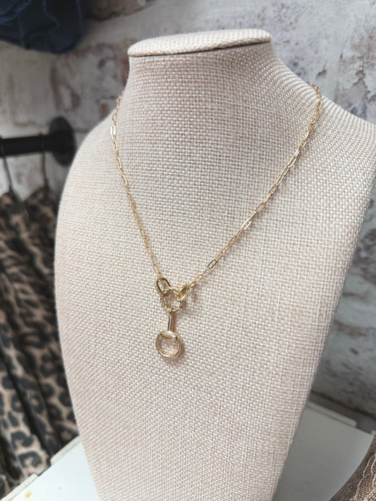 Golden Reins Necklace