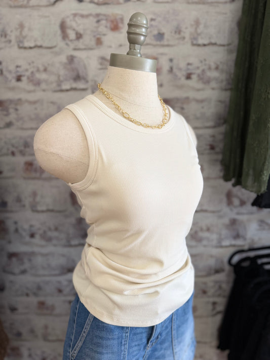 The Daily Ride Tank |Natural|