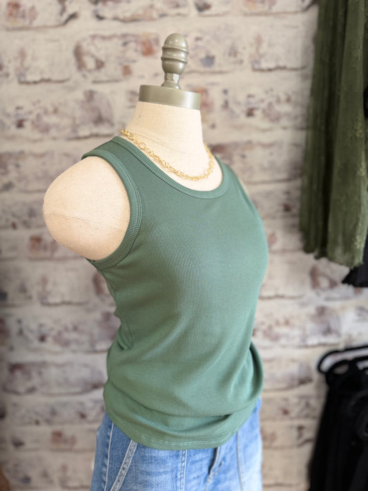 The Daily Ride Tank |Pine|