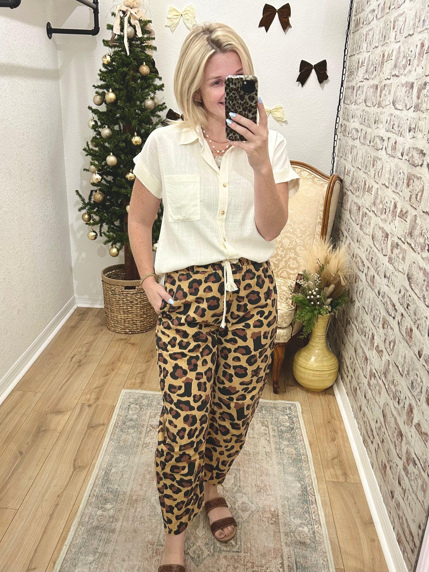 Written in the West Barrel Pants