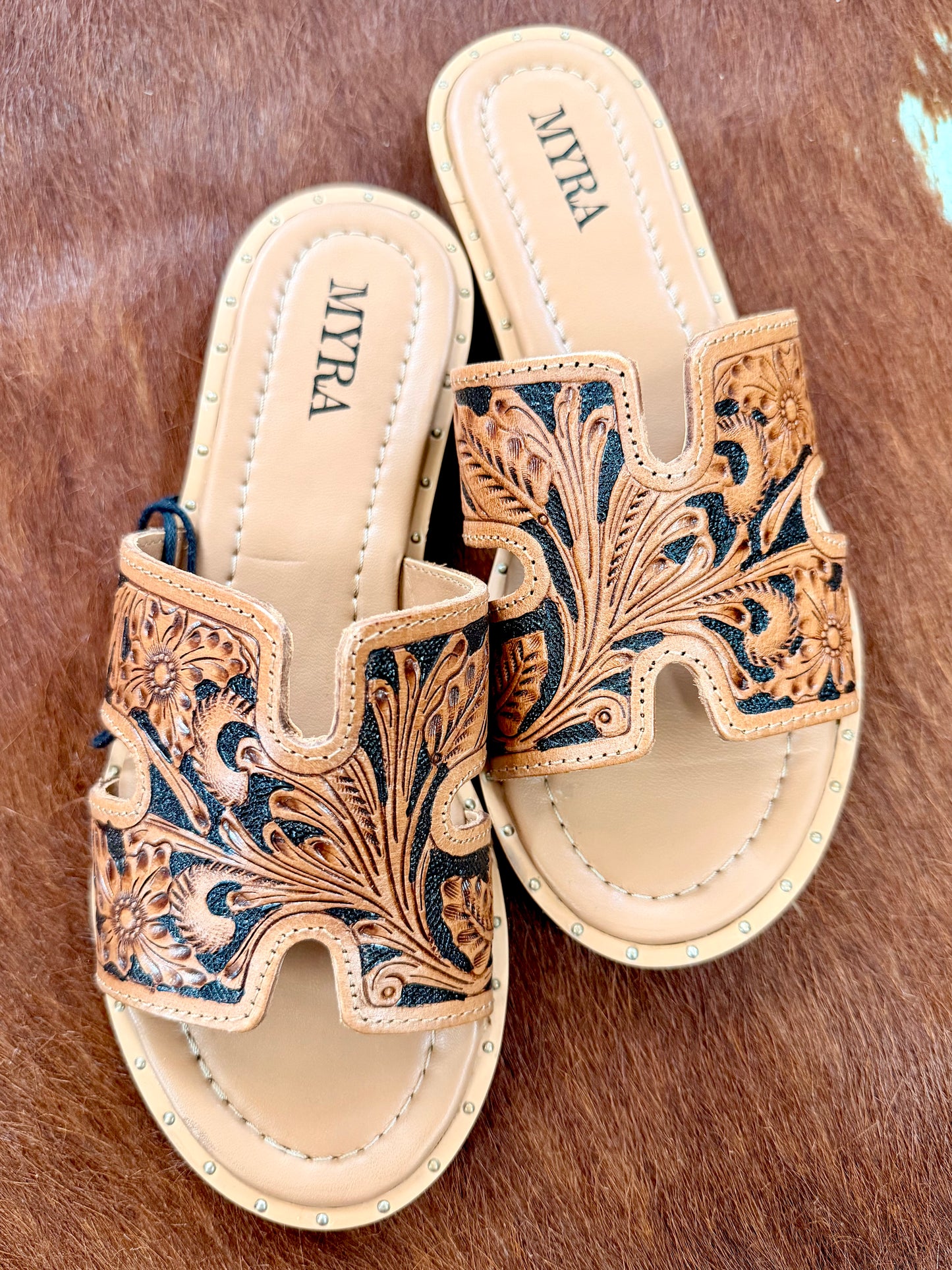 Carmina Anne Sandals |Black|