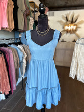 Load image into Gallery viewer, The Riley Ruffle Mini Dress