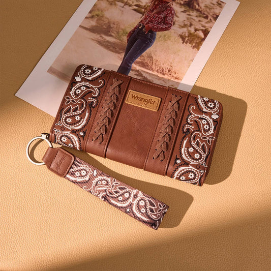 Wrangler Bandana Wallet |Brown|