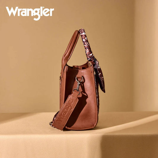 Wrangler Bandana Tote Bag |Brown|