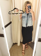 Load image into Gallery viewer, Coastal Rodeo Maxi Dress |Taupe|