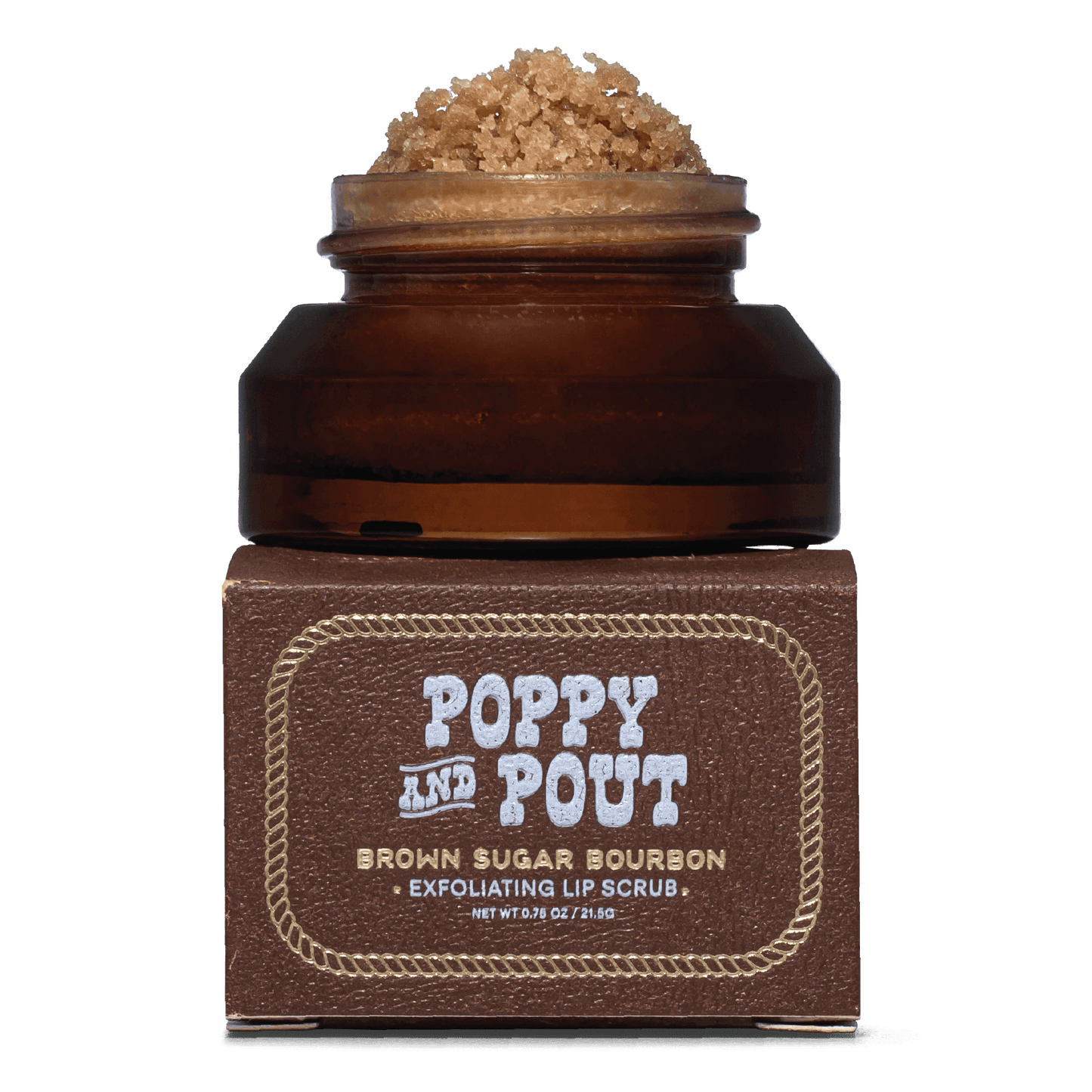 Rhinestone Rodeo Lip Scrub Brown Sugar Bourbon