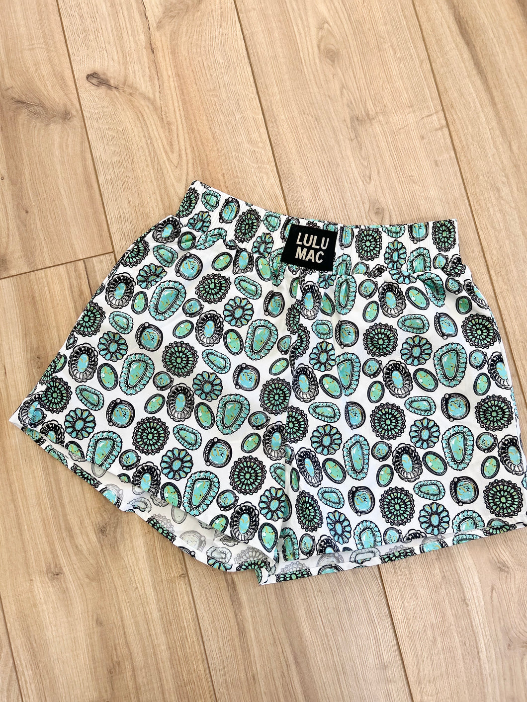 Concho Boxer Short |WHITE|
