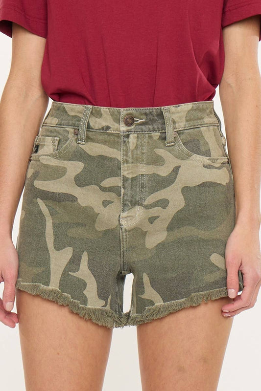 Outlaw Territory High Rise Denim Shorts