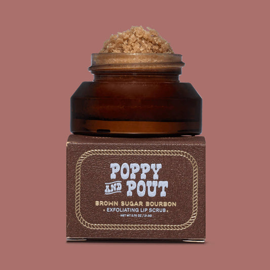 Rhinestone Rodeo Lip Scrub Brown Sugar Bourbon