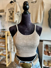 Load image into Gallery viewer, The Kira Crop Tank |Ash Mocha|

