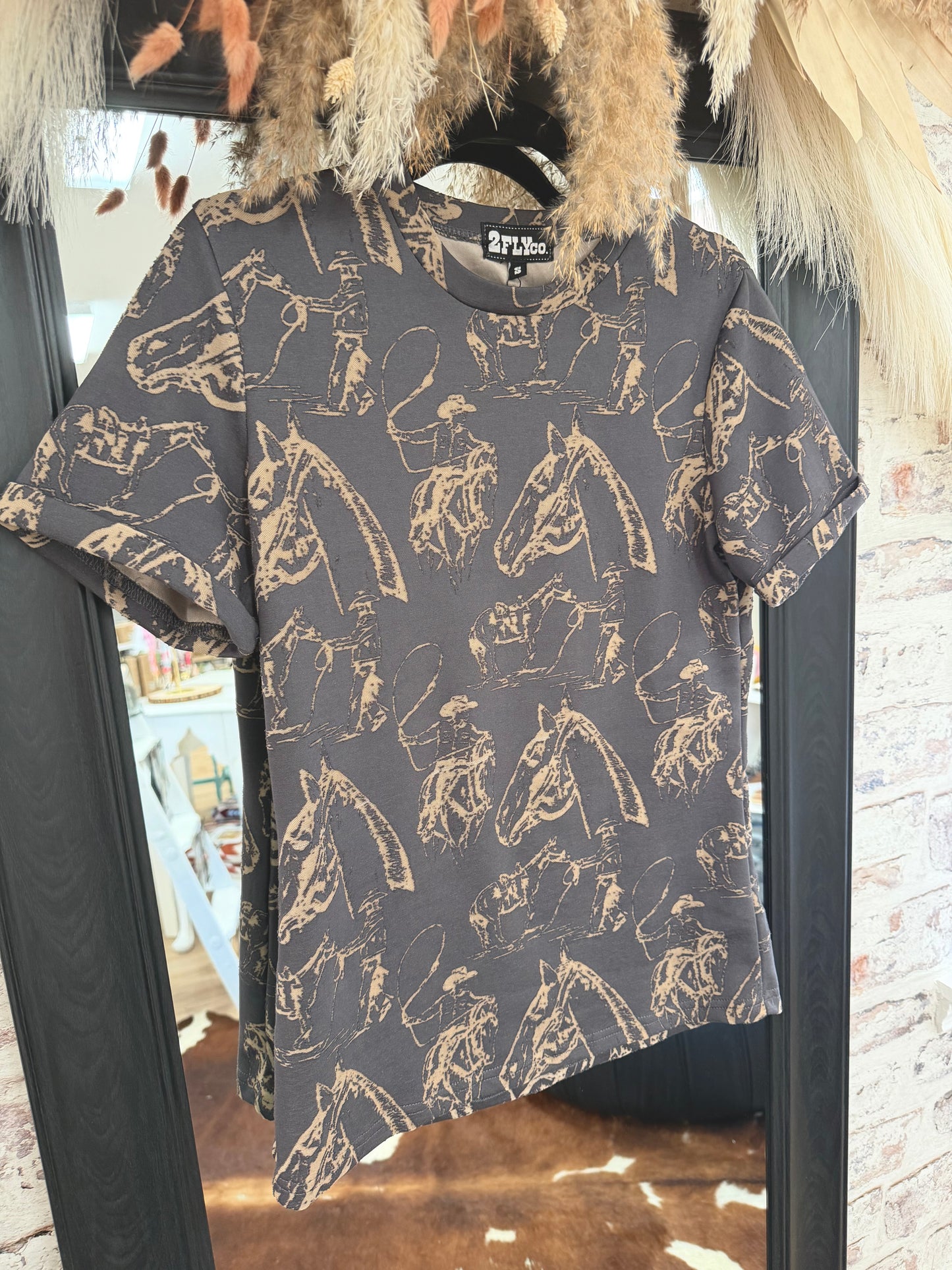 Doodle Dos Tee |Charcoal|