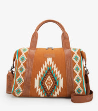 Load image into Gallery viewer, Wrangler Aztec Knitted Duffle Bag
