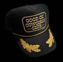 Load image into Gallery viewer, GOOD OL&#39; COWGIRLS CLUB TRUCKER HAT CAPTAIN
