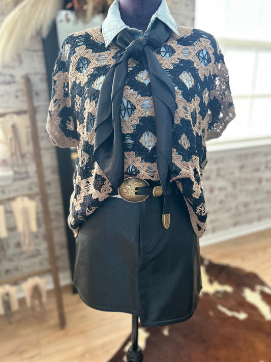 Midnight Luxe Skirt