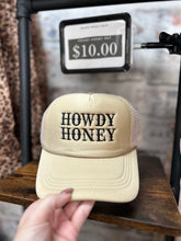 Load image into Gallery viewer, Howdy Honey Embroidered Hat
