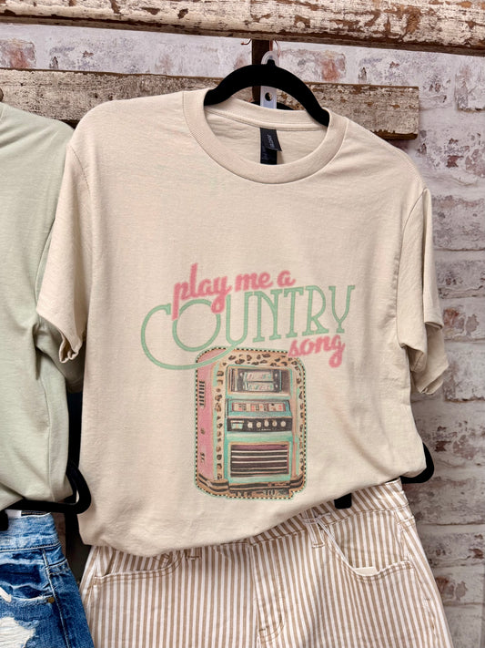 Play Me A Country Song Graphic
