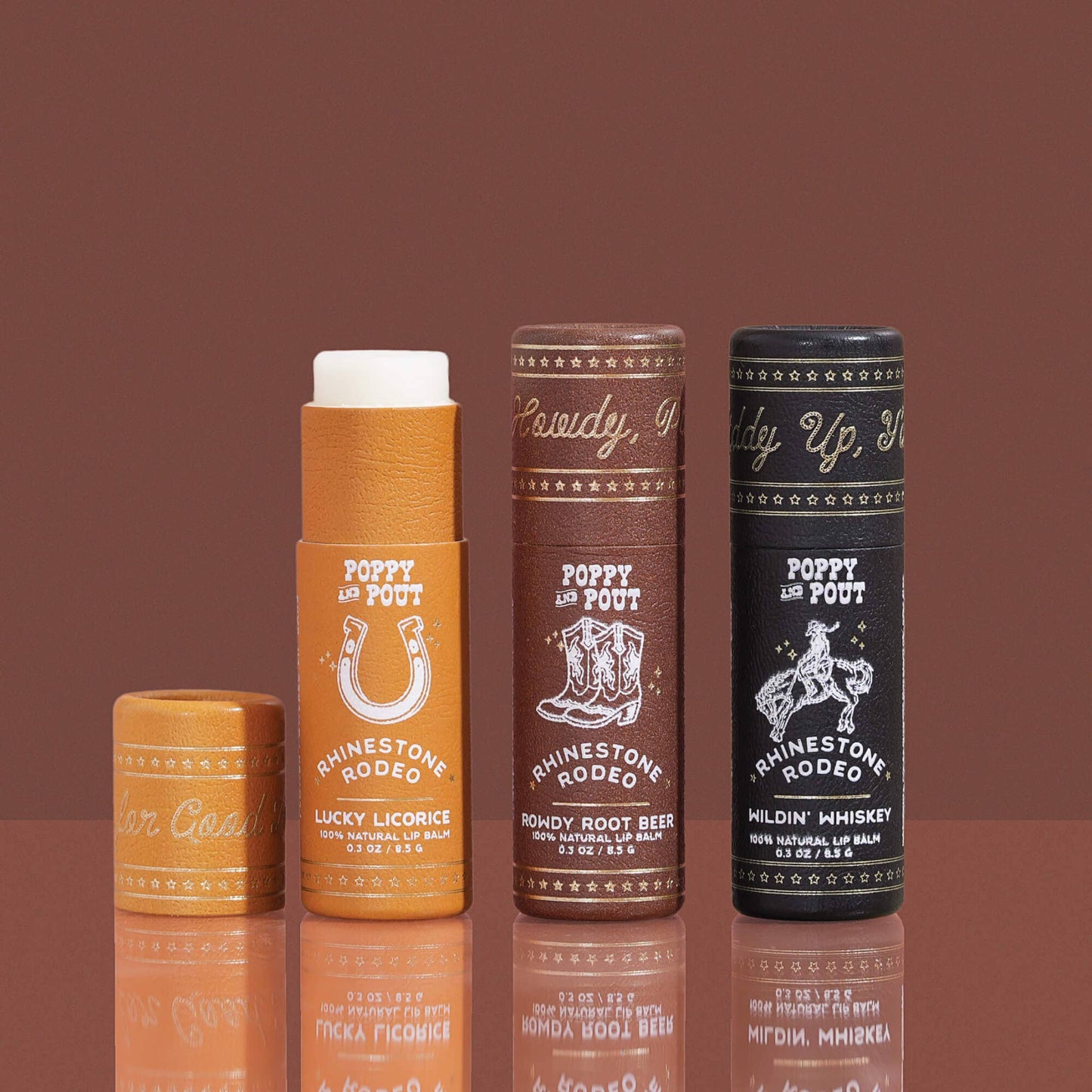 Lip Balm Trio Gift Set |Rhinestone Rodeo|