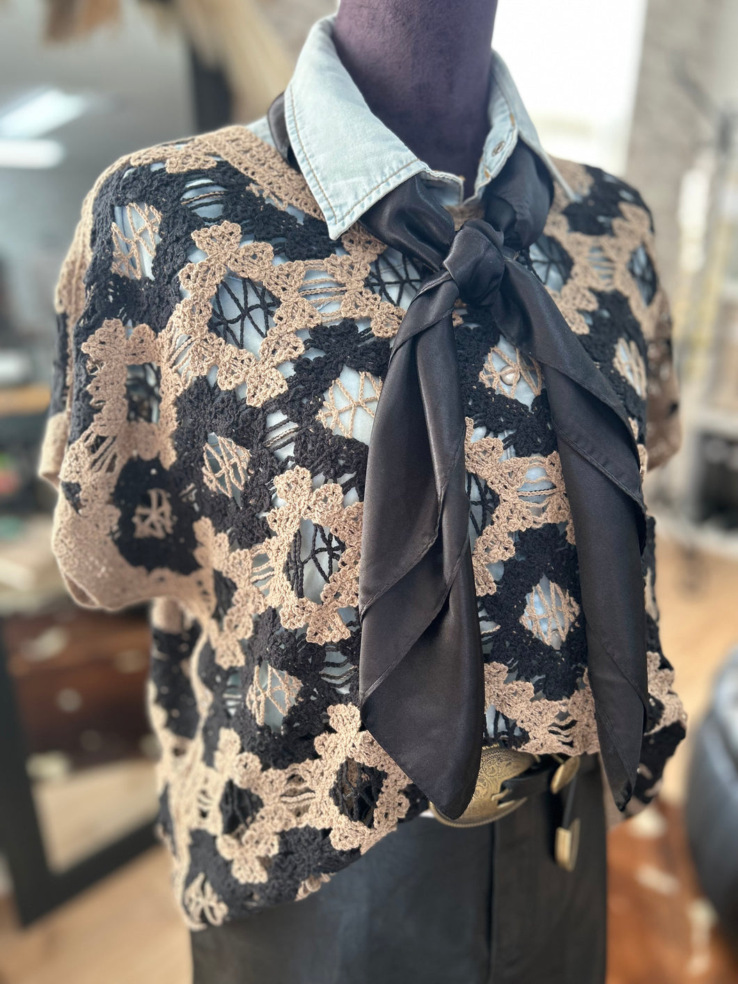 Wild West Weaves Top