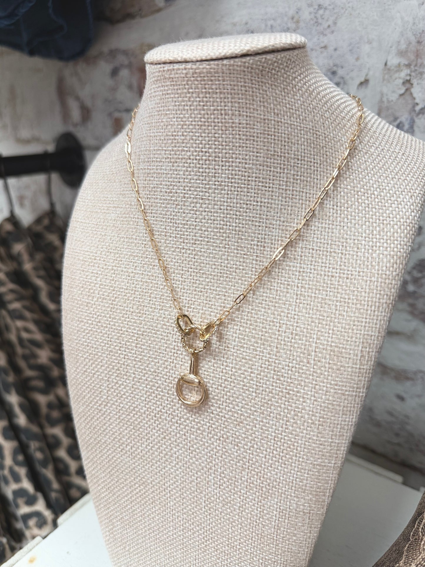 Golden Reins Necklace