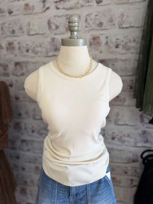 The Daily Ride Tank |Natural|