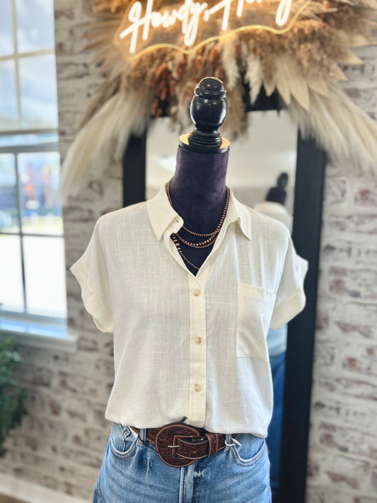 Homestead Linen Top