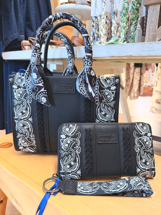 Wrangler Bandana Wallet |Black|