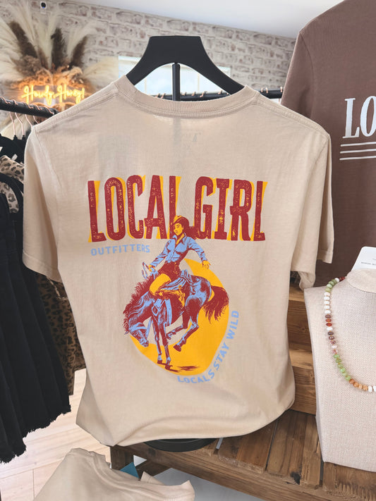 LG Stay Wild Tee | Latte