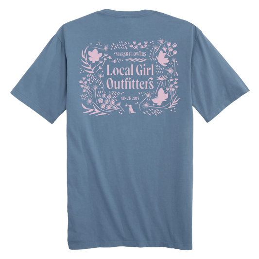 Local Girl Marsh Flowers T-Shirt