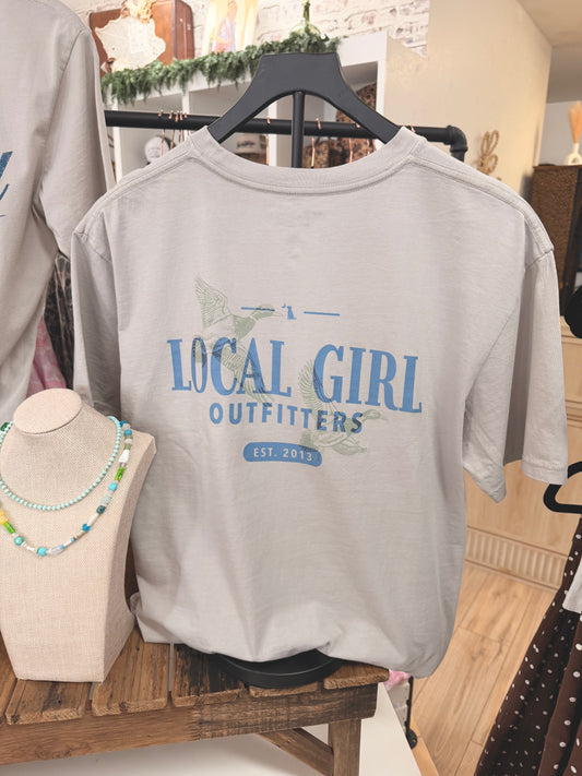 LG Lucky Duck Tee | Silver