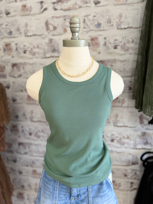 The Daily Ride Tank |Pine|