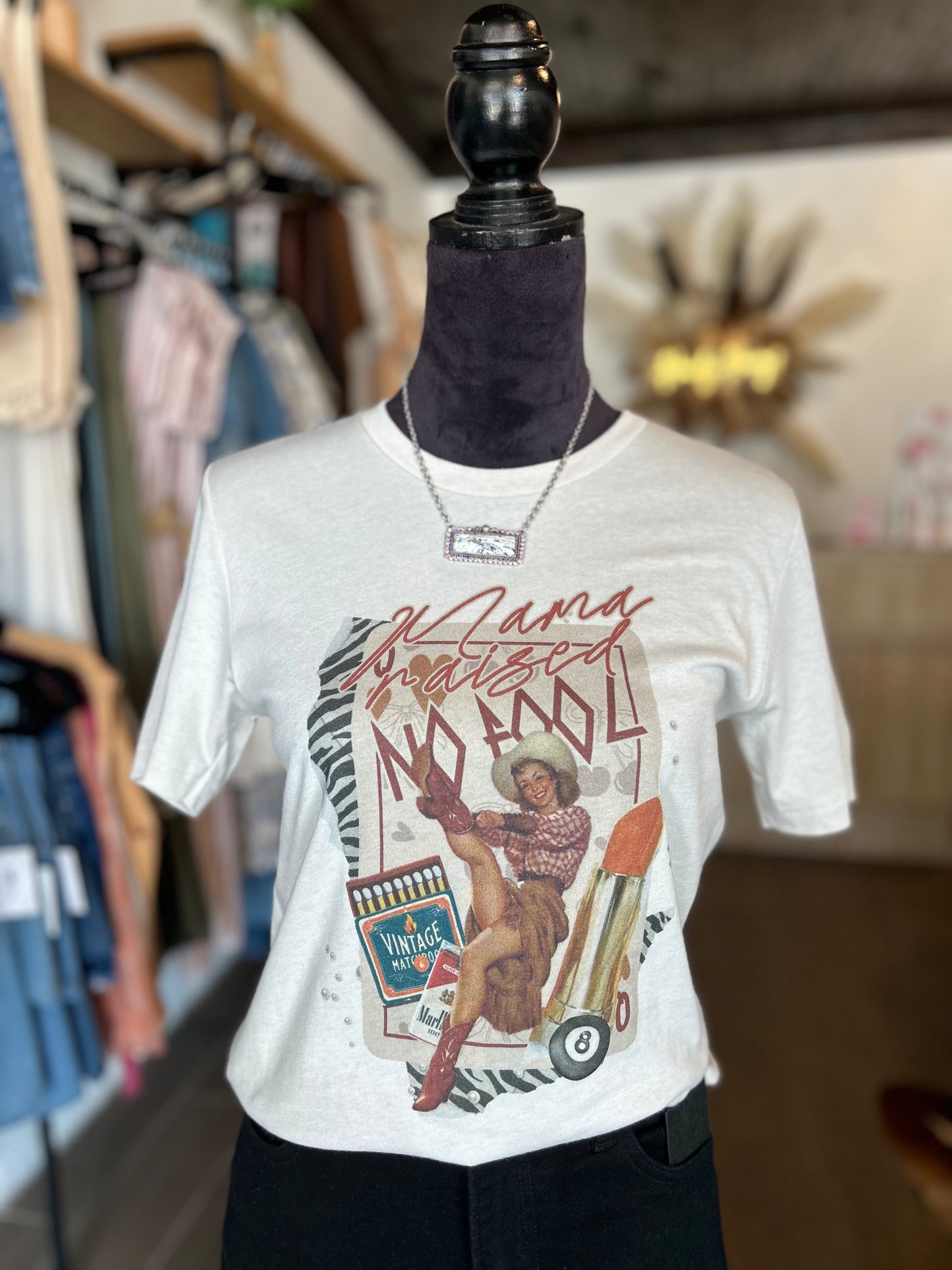Mama Raised No Fool Graphic Tee