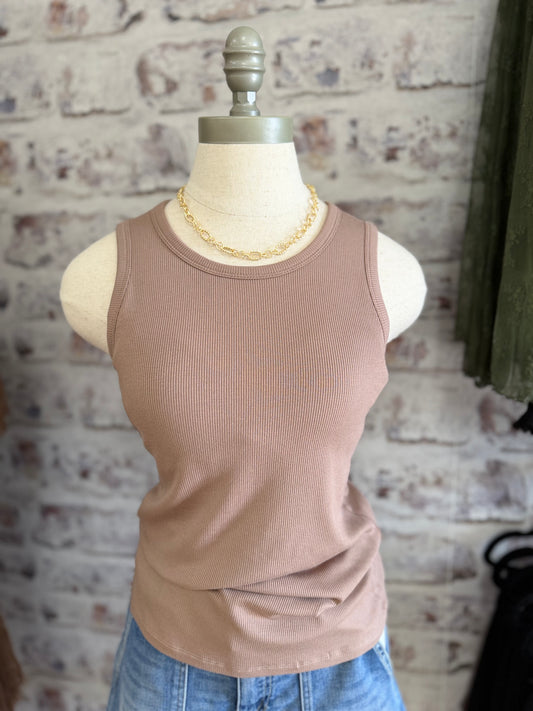 The Daily Ride Tank |Taupe|