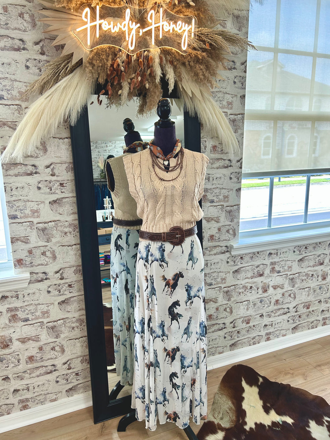 Run Wild Mesh Maxi Skirt