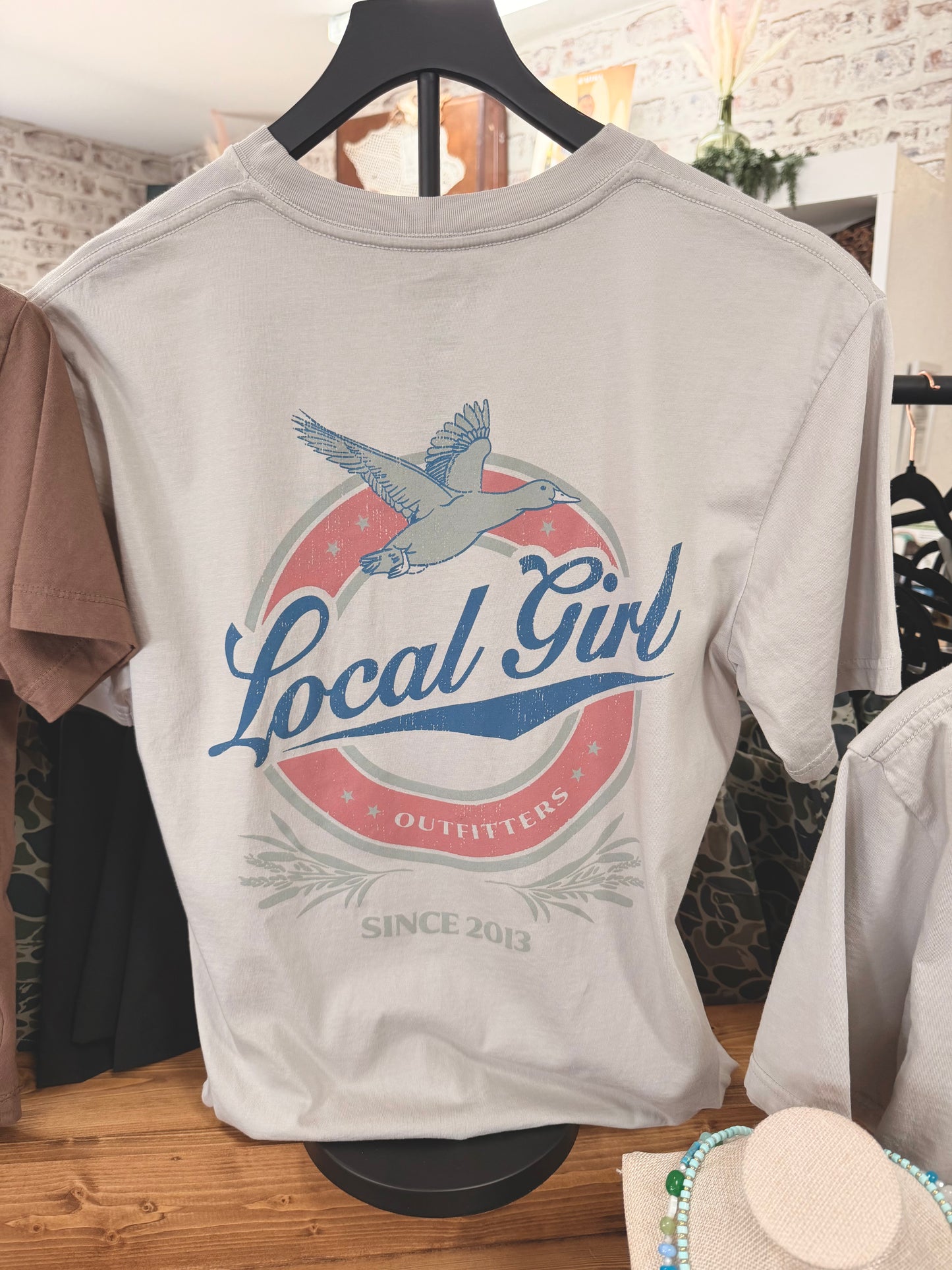 LG Vintage Miller Tee | Silver