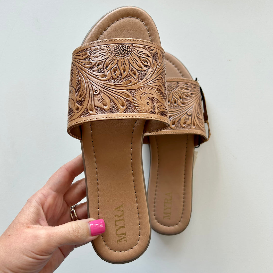 Coppu Western Sandals MYRA