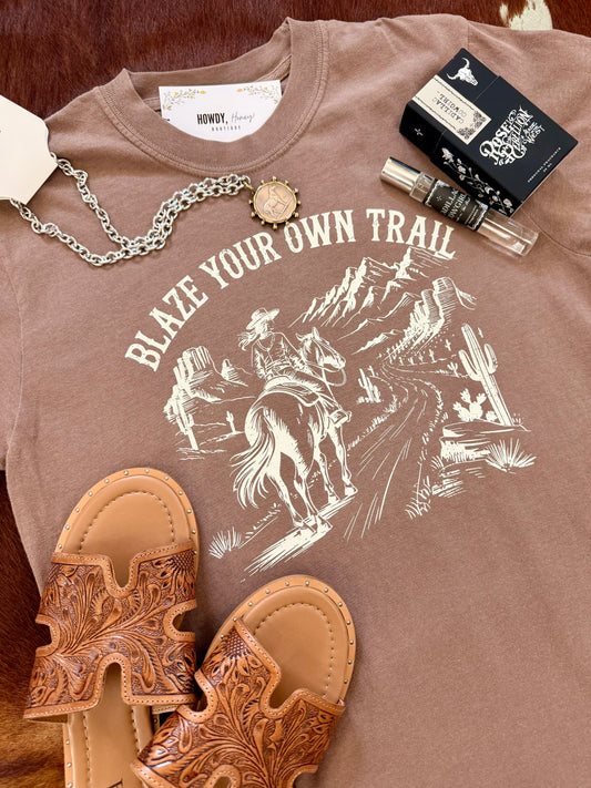 Blaze Your Own Trail Graphic
