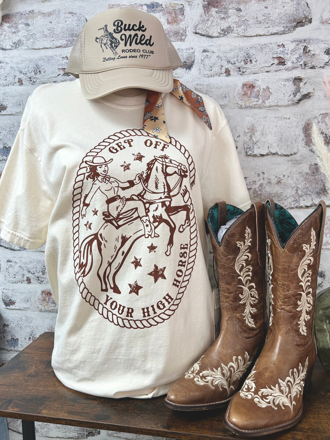 Get Off Your High Horse Graphic