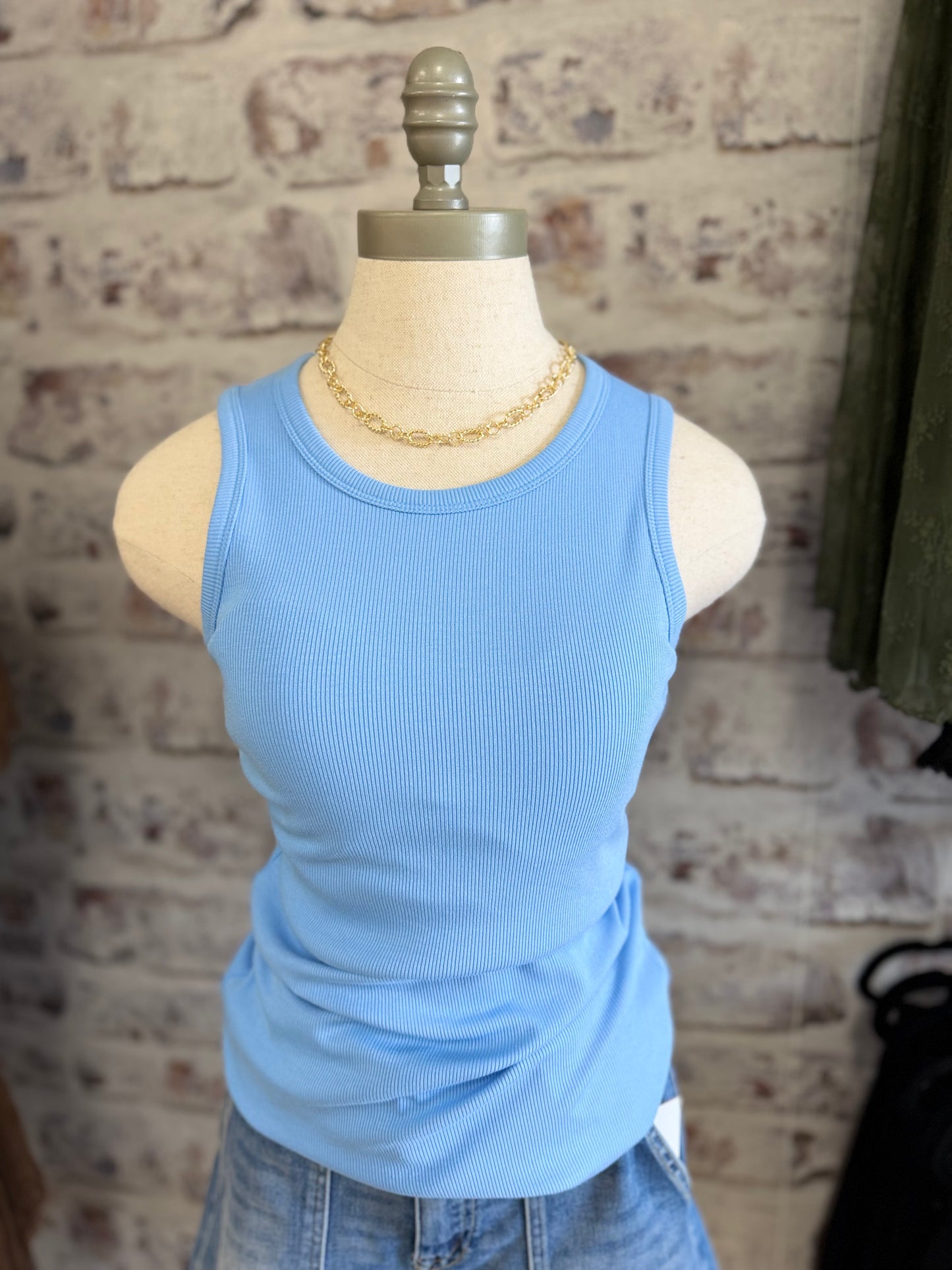 The Daily Ride Tank |Denim Drift|