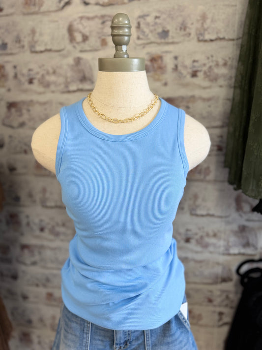 The Daily Ride Tank |Denim Drift|