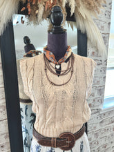 Load image into Gallery viewer, The Maren Sweater Vest |Oatmeal|
