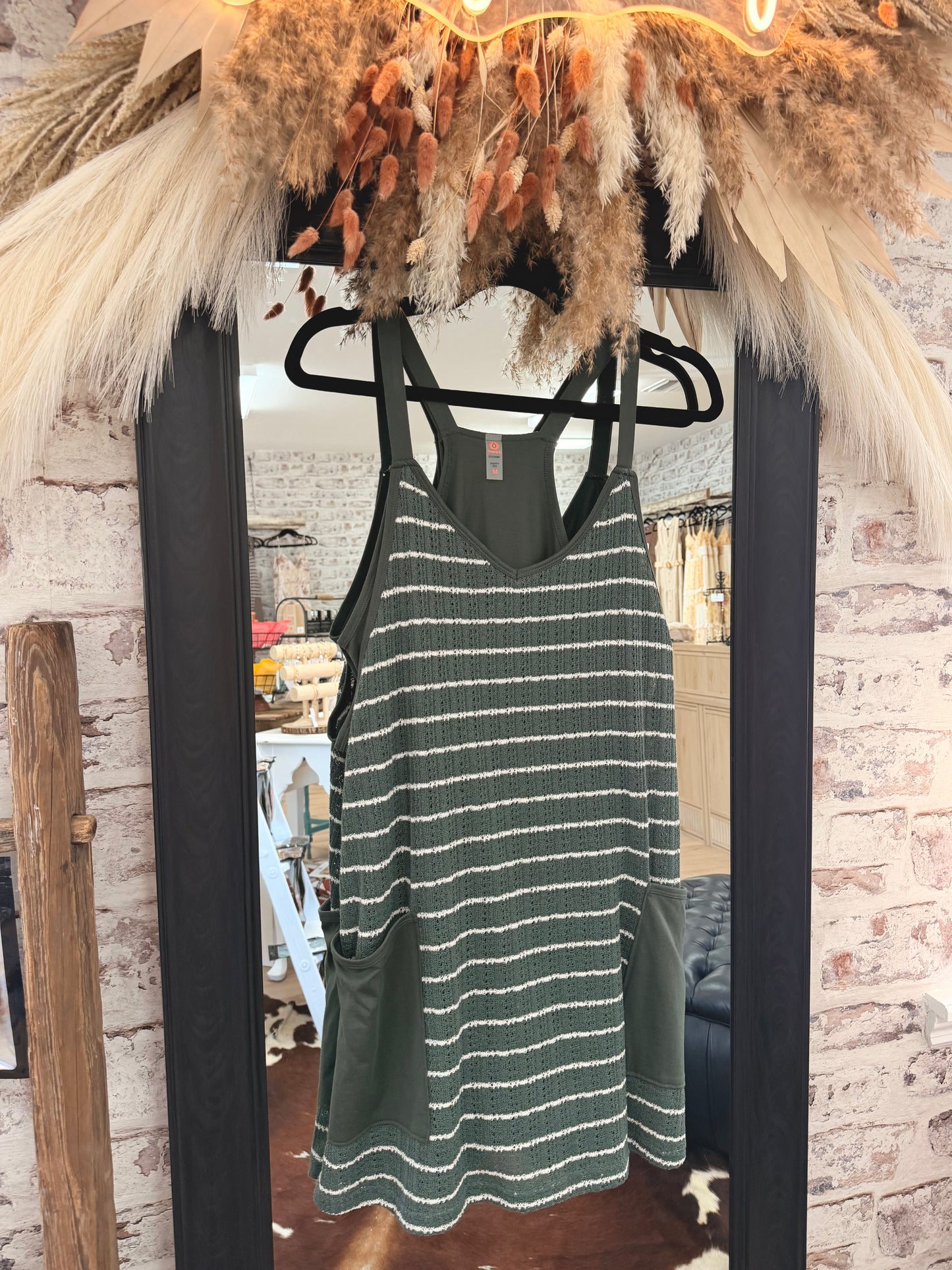 Easy Does it Crochet Dress |Green|