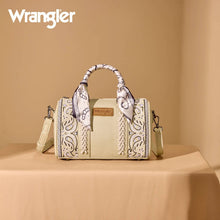 Load image into Gallery viewer, Wrangler Bandana Barrel Tote Bag |Tan|

