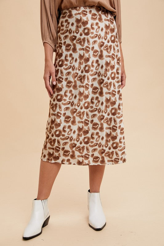 Keep it Wild Midi Skirt