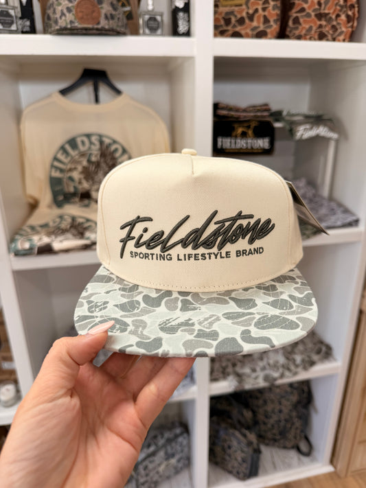 Marsh Camo Canvas Hat