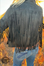 Load image into Gallery viewer, Shimmer and Shine Fringe Jacket
