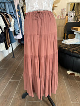 Load image into Gallery viewer, Sunset Social Midi Skirt |Chocolate|
