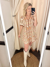 Load image into Gallery viewer, Prairie Petals Mini Dress
