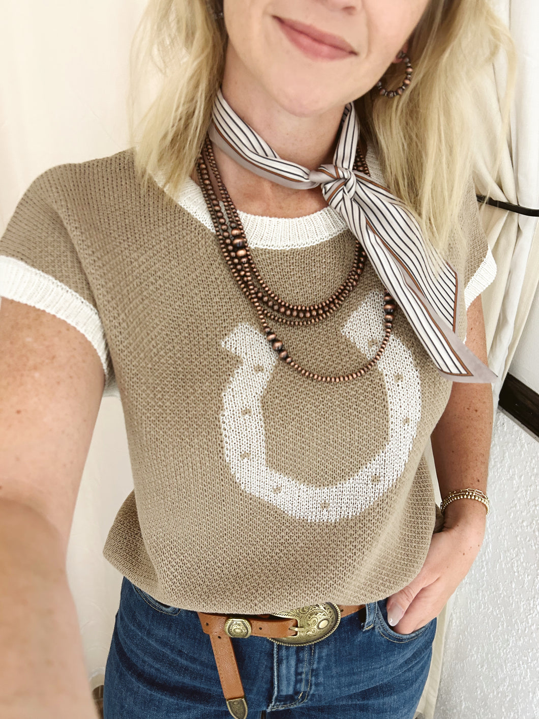 Cowgirl Up Sweater Vest
