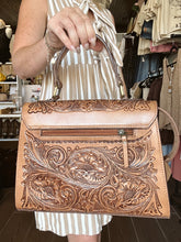 Load image into Gallery viewer, Savannah Scroll Myra Bag |Brown|
